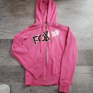 Fox zip up hoodie!